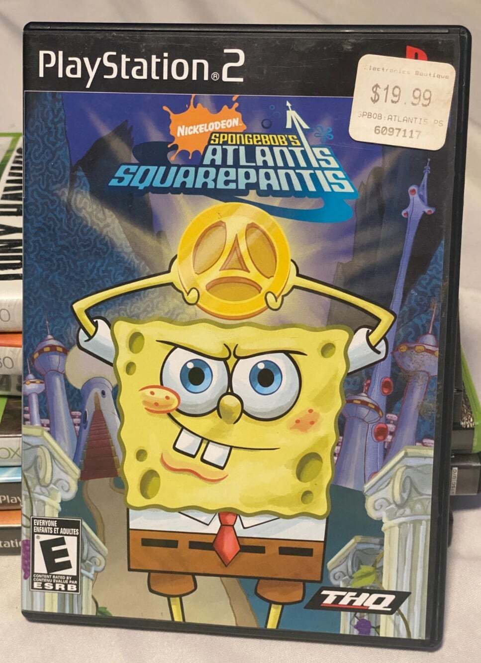SpongeBob SquarePants: Atlantis SquarePantis (PlayStation 2, PS2) CIB Tested